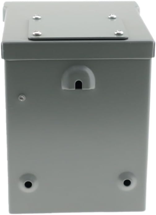 30 Amp 125 Volt RV Power Outlet Box, Enclosed Lockable Weatherproof NEMA TT-30R Outdoor Electrical Receptacle Panel for RV Camper Travel Trailer Motorhome Electric Car Generator