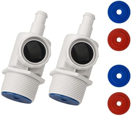 9-100-9001 Pool Cleaner UWF Connector Assembly Compatible with Polaris Zodiac 380, 280, 180, Universal Wall Fitting UWF Connector Assembly-2 Set