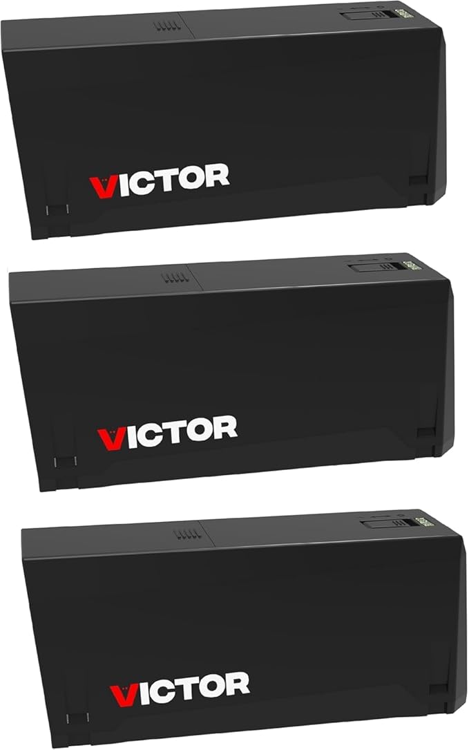 Victor Indoor Electronic Rat Trap, Humane Electric Rat Traps Indoor for Home, No Touch, No See Traps, Pack of 3 - M241BSR-3 - Includes 3