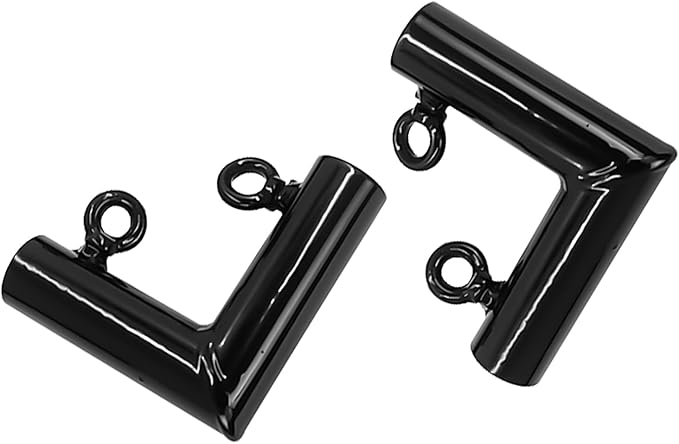 Aoneky 1'' Corner Canopy Fitting Couplers Kit - Fits 3/4" EMT - Frame Carport Connectors (4pcs L-Shaped Fittings)
