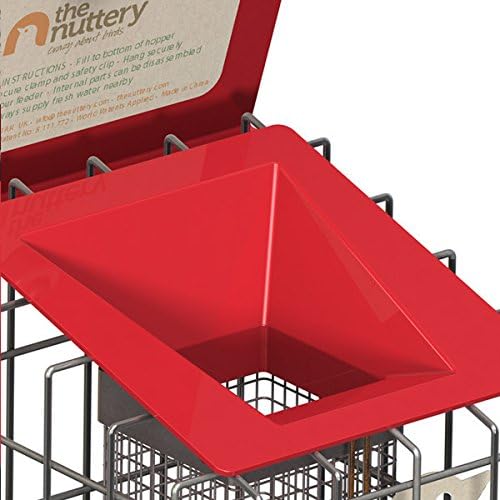 The Nuttery NC015 Geohouse Peanut/Sunflower Seed Feeder