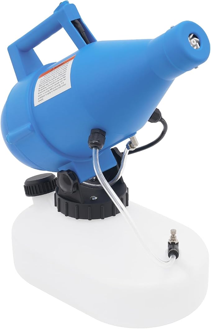 4.5l (1.2 Gallon) Electric Portable Fogger Sprayer Machine, 1200W Electric Sprayer,with 16.4ft Cord,for Home, Hotel, Church, School, Yard(6.9 lbs)