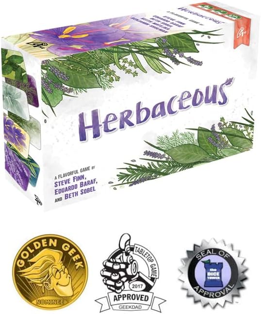 Pencil First Games Herbaceous Card Game – A Flavorful Set Collection Game of Garden Herbs and Containers by Pencil First Games for 1-4 Players