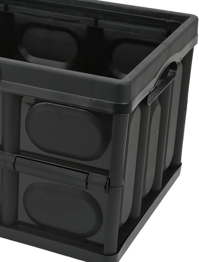 30L Outdoor Multifunctional Storage Box, Camping Storage Containers, All Weather Outdoor Storage Boxes for Providing Versatility for Outdoor Activities(Black)