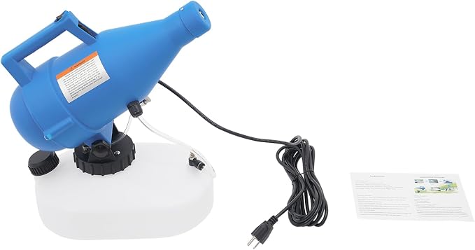 Electric Fogger Sprayer Machine, 4.5L/1.19gal Portable Electric Sprayer, Spraying Distance 26.25-32.81ft for Home,Hotel,Church,School,Lawn and Garden