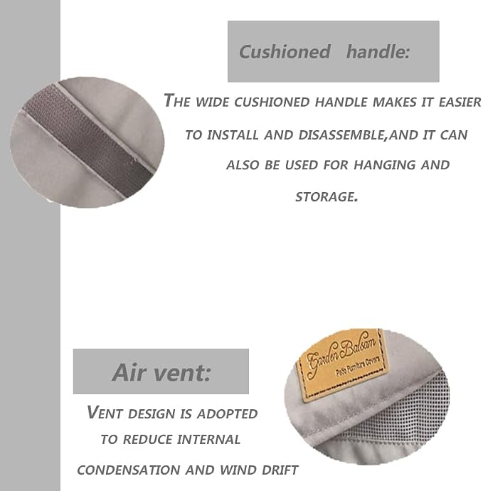 Patio Chaise Lounge Cover Waterproof , Heavy Duty Outdoor Lounge Chair Covers , Beige Durable Patio Furniture Covers , 1 Pack , 84L*32W*30H inch