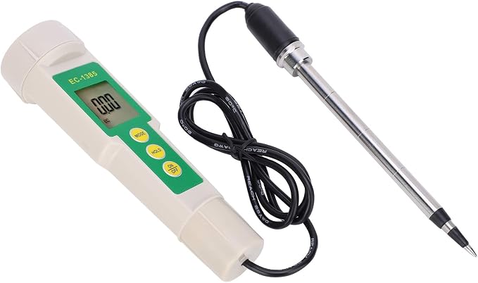 LiebeWH EC Meter Digital Pen 3 in 1 for Water Quality nity Tester Gardening Tool