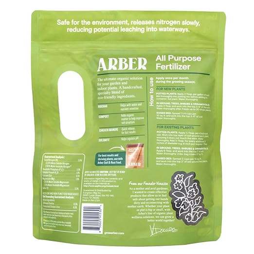 All-Purpose Granular Fertilizer – 4 Pack, 4 lb Total | Organic-Based Plant Food for Vegetables, Flowers, Shrubs & Lawn | Slow-Release Nutrients Boost Growth, Root Strength & Soil Health for Gardening