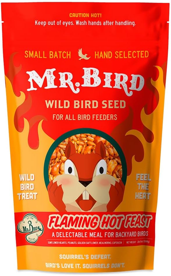 Mr. Bird Flaming Hot Feast Large Loose Seed Bag 4 lbs.