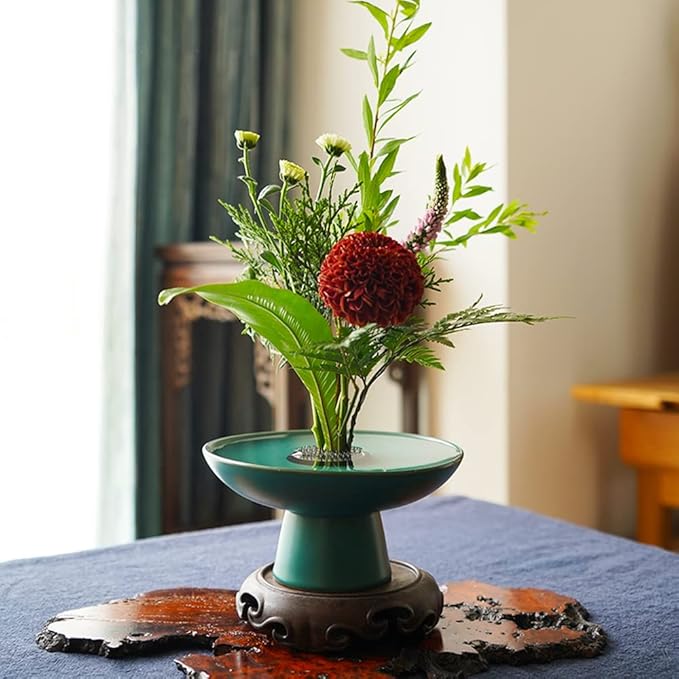 Flower Frog Stainless Steel Pin Frog Flower Arrangement Holder (1.6 Inch (40mm))