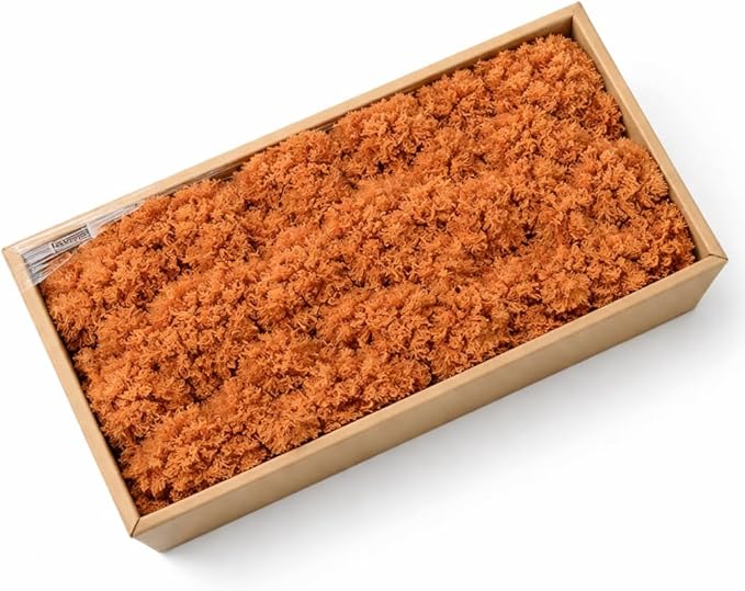 Preserved Reindeer Moss, 17.64oz Natural Decorative for Home Decor, DIY Crafts, Moss Wall Art, Terrariums, Floral Arrangements, Wedding & Holiday Decorations (Khaki)