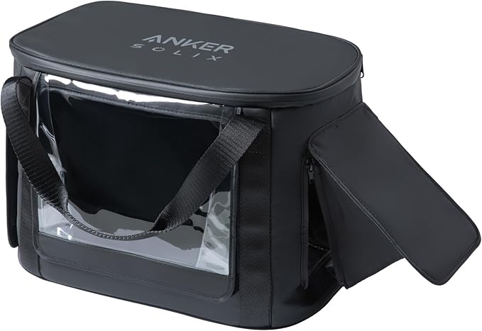 Anker SOLIX Water-Resistant Bag SOLIX C1000, C800 & C800 Plus Portable Power Station, Protective Cover, Waterproof, Solar Generator Bag