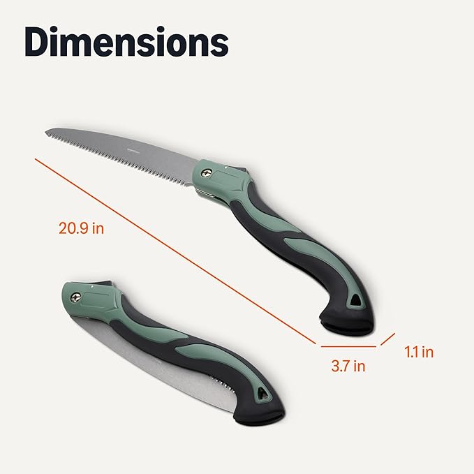 Amazon Basics - Pruning Saw, 10 Inch Folding Blade