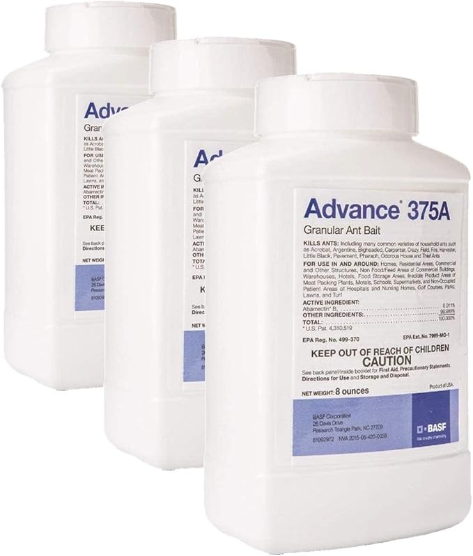 Advance 375a Select Granular Ant Bait - 8 oz. ant Killer,Poison (Pack of 3)
