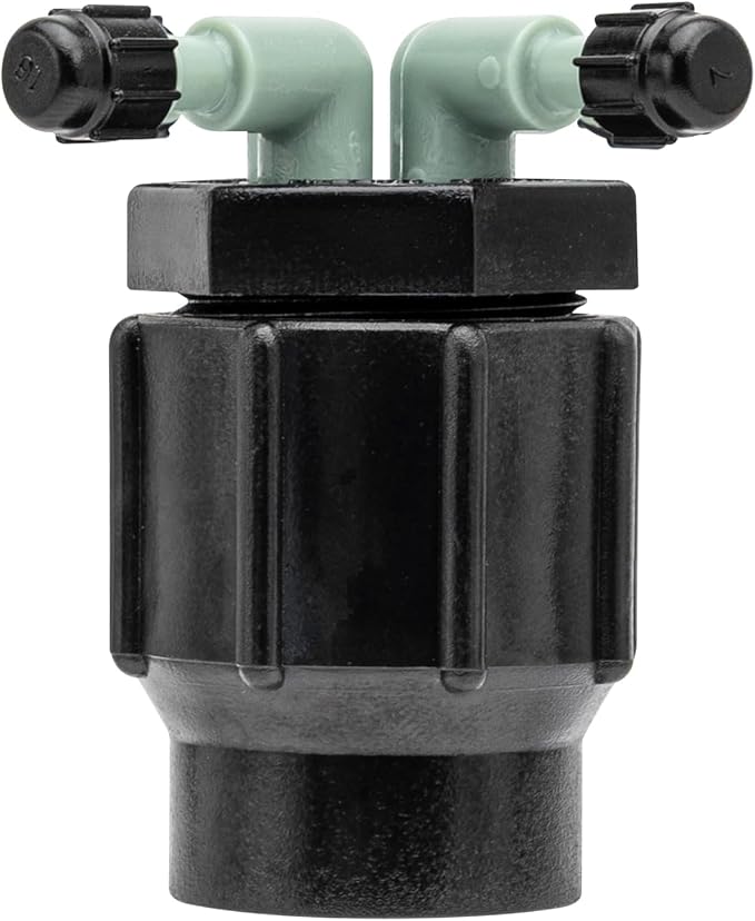 10-Pack Orbit Drip Irrigation System 4-Port Watering Manifold, 1/4" Dripper Tube - 67025