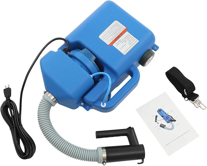 8L Electric ULV Fogger Machine - 1200W Portable Fogger Sprayer Machine for Home Indoor & Outdoor - Electric Atomizer Sprayer for Disinfection, Pest Control