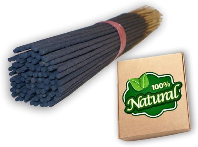 Yajna-Frankincense-and-Myrrh 100%-Natural-Handmade-Hand-Dipped-Incense-Sticks Organic-Chemicals-Free for-Purification-Relaxation-Positivity-Yoga-Meditation The-Best-Woods-Scent (25 Sticks (40GM))