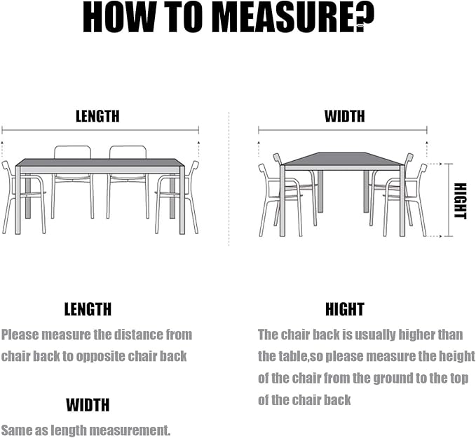 LCOGD Patio Furniture Cover ,Outdoor Furniture Covers Waterproof General Purpose, Outdoor Sofa Sets Covers Heavy Duty Windproof Anti-UV 78''L*78"W*35.5''H