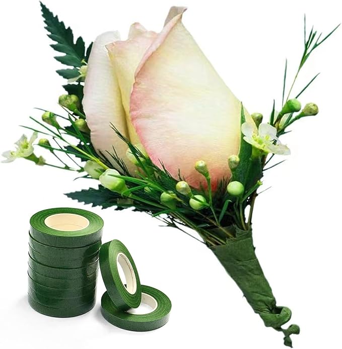 14Pcs Floral Foam Garland 9.2Ft Sponge Blocks Kit, Absorption Flower Holder Arch Door for Wet Dry Fresh Flowers Arrangement for Wedding Garden Home Decor (Floral Tape x 2pcs)