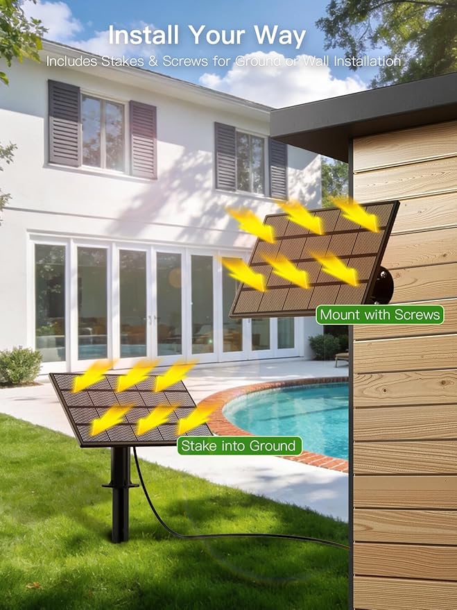50FT Solar String Lights Outdoor Waterproof, 18+1 LED Solar Powered Lights with Remote Control, 3 Light Modes & Dimmable, USB-C Charging for Patio, Backyard, Garden, Camping