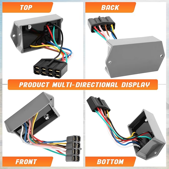 OEM Electronic Commercial Lawn Mower Module Replacement for Zero-Turn Mower 48" 52" 61" Cheetah SCZ48V-22FX,Cheetah SCZ48V-23CV,Cheetah SCZ48V-25CV, Replace# 483029 483599 482313