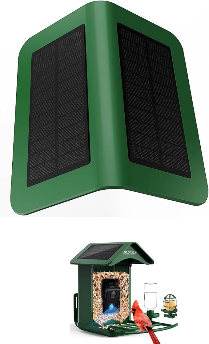 Replacement Solar Panel Roof for BIRDLEGEND BL01 Bird Feeder with Camera, Not Fit Ohter Model or Brand