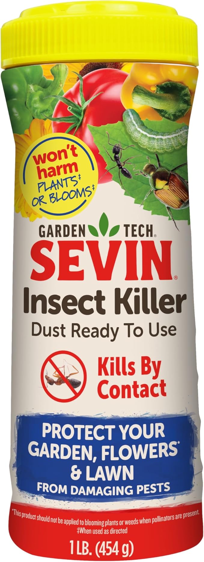 Sevin 100550409 Insect Killer Dust 1 Pound, White Label