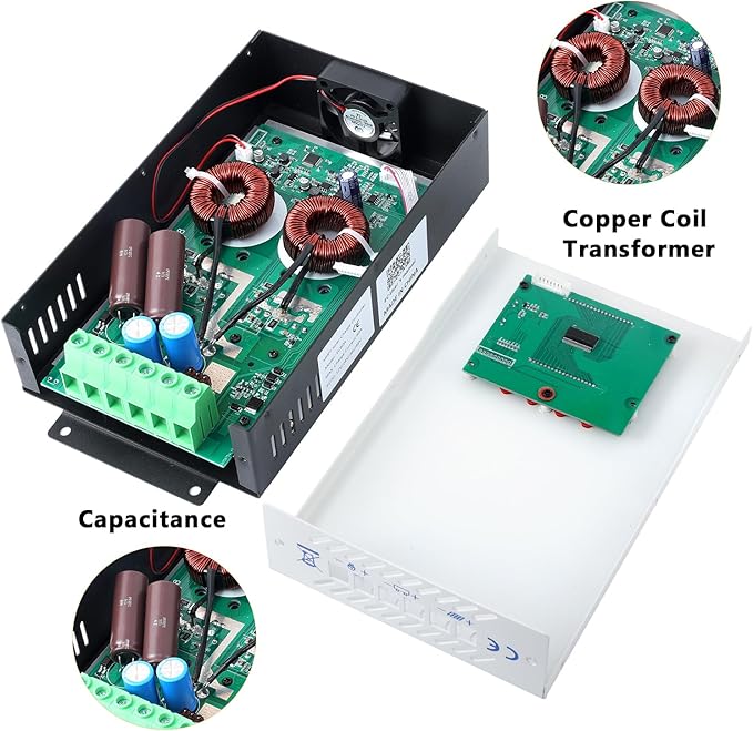 40A Solar Charge Controller MPPT 12V 24V 36V 48V Controller 40amp Solar Charge Regulator MPPT 160V w/LCD Display Work with AGM, Gel, Flooded and Lithium