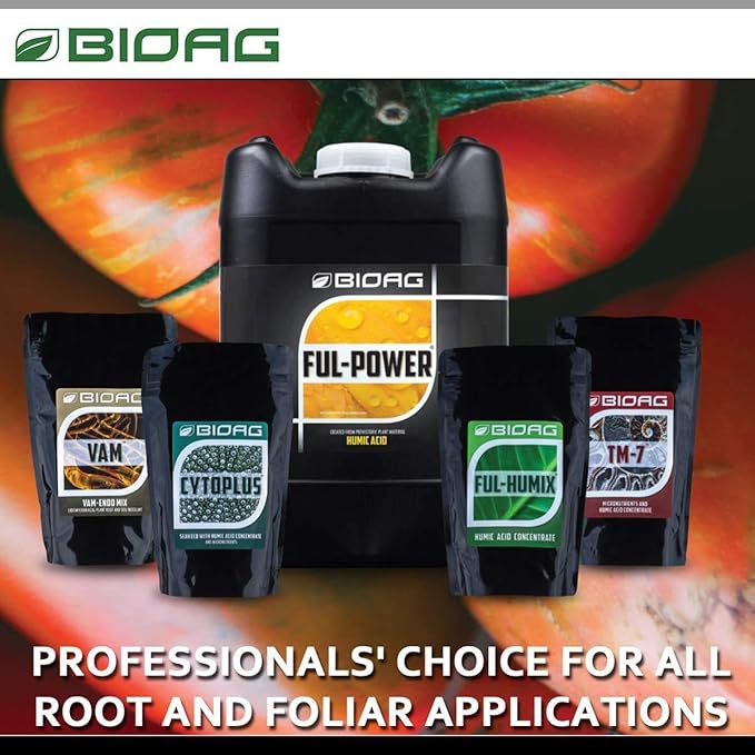 BioAg CytoPlus Organic Humic Acid Plus Seaweed Extract, Essential Micronutrients, Soil Amendment for All Plants, S B Co Cu Fe Mn Mo Zn (300 Grams) (BA76003)