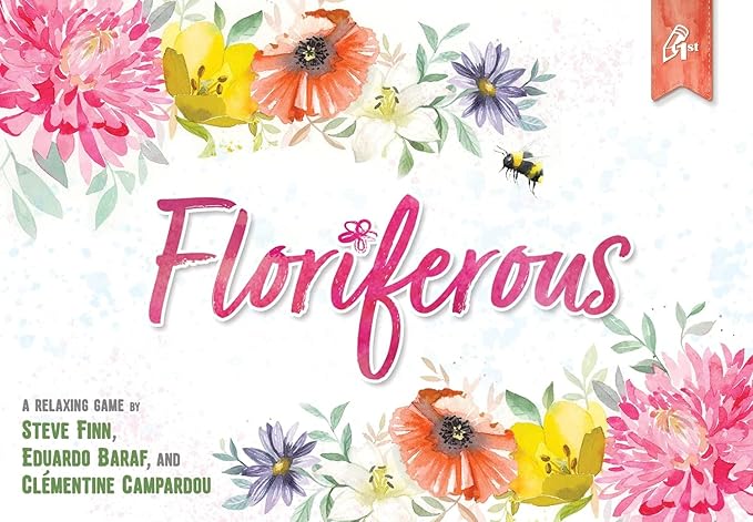 Floriferous Card Game - A Relaxing Garden Game of Arranging Flowers by Pencil First Games for 1-4 Players