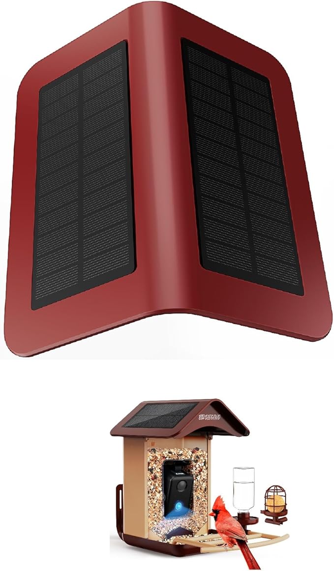 Replacement Solar Panel Roof for BIRDLEGEND BL01 Bird Feeder with Camera, Not Fit Ohter Model or Brand
