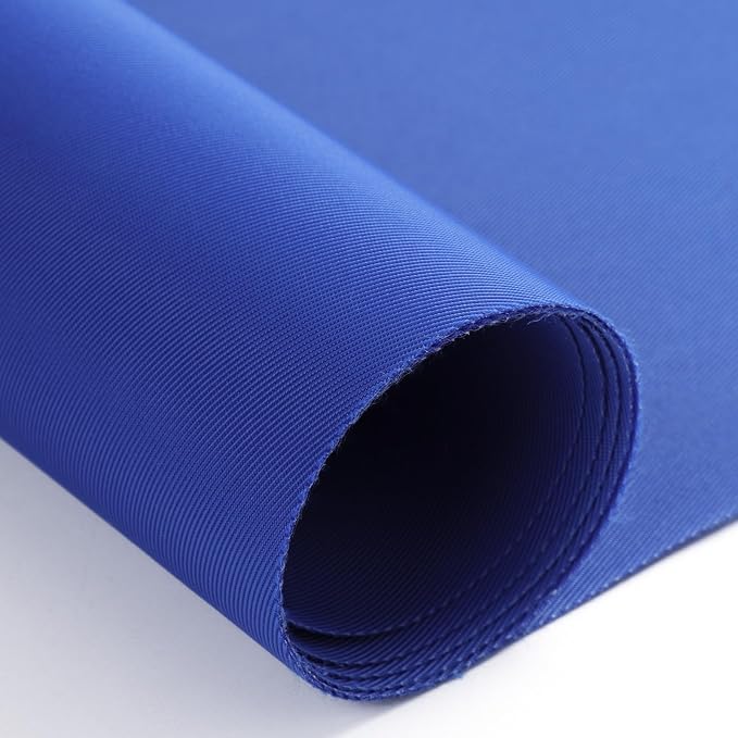 Nylon Fabric, 58" W 420D Waterproof Fabric 3 Yard Ripstop Nylon Material Outdoor Upholstery Twill Sewing Material for Patio Chair, Lining, Cushion, Purse, Tote Bag, Tent, Tarp Cover, DIY Project Blue