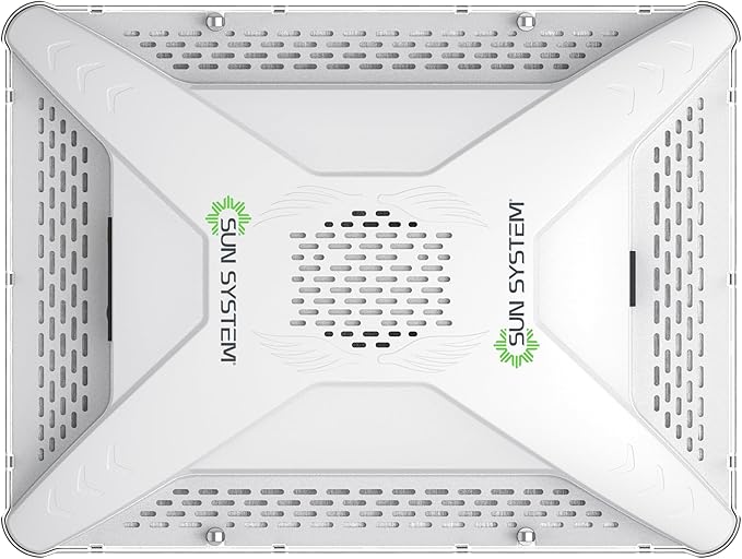 Sun System P4000 HelioGrow LED Grow Light for Indoor Plants - 400 Watt, High Efficiency Full Spectrum Dimmable Diodes, Daisy Chain up to 512 Units, 2 Year Warranty, Mounting Hardware Included