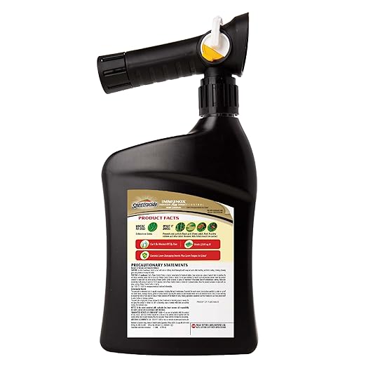 Spectracide Immunox Fungus Plus Insect Control For Lawns 32 Ounces, Dual Action, Hose-End Concentrate