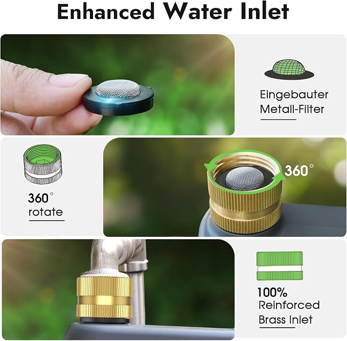 Insoma WiFi Water Timer for Garden Hose, Smart Sprinkler Timer, APP Remote Control WiFi Hose Timers, Voice Control with Alexa, Rain Delay and Manual Mode for Yard Lawn Watering