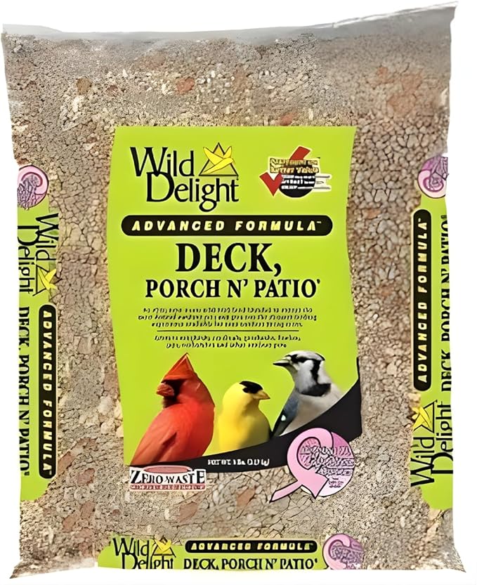 Wild Delight 374050 5 Lb Deck Porch N' Patio Birdfood