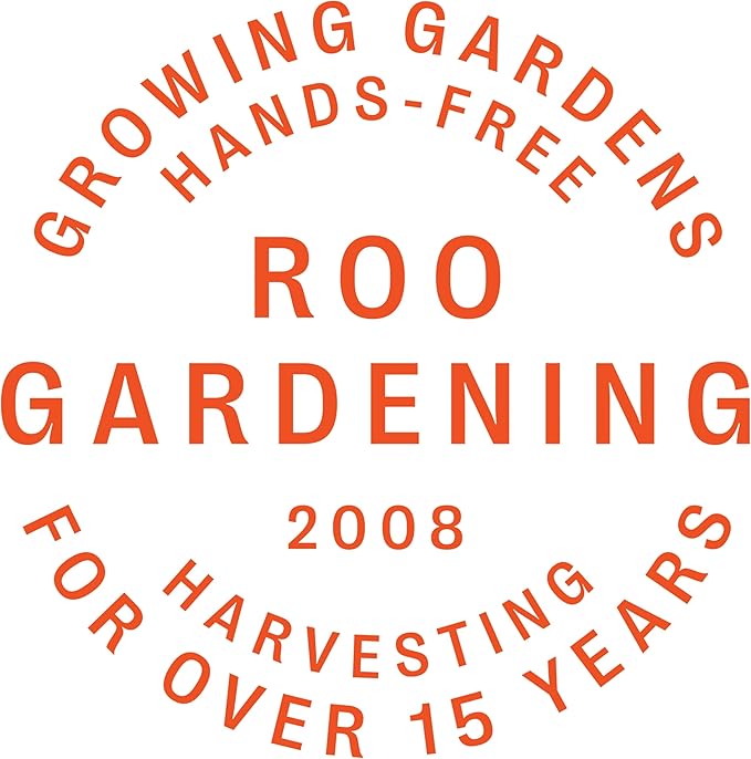 Roo Gardening Apron with Pockets for Women & Men - Canvas Garden Apron with Harvesting Pouch, Water-Resistant, Washable