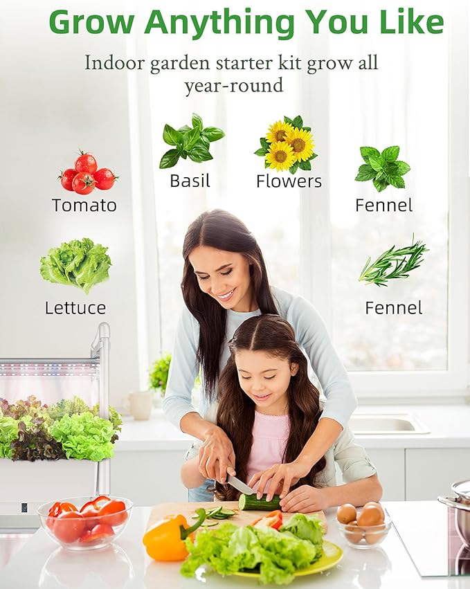 240pcs Hydroponics Seed Pod Kit: 120 Grow Sponges, 120 Pod Labels - Grow Anything Kit for Indoor Garden,Compatible with Hydroponics Growing System from All Brands(240pcs)