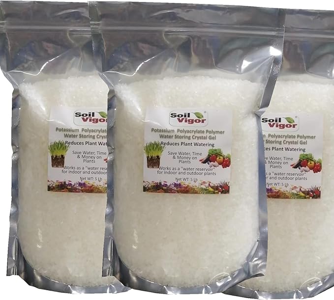 Super Absorbent Polymers Moisture and Fertilizers Keeper for Plants (45 Lb.)