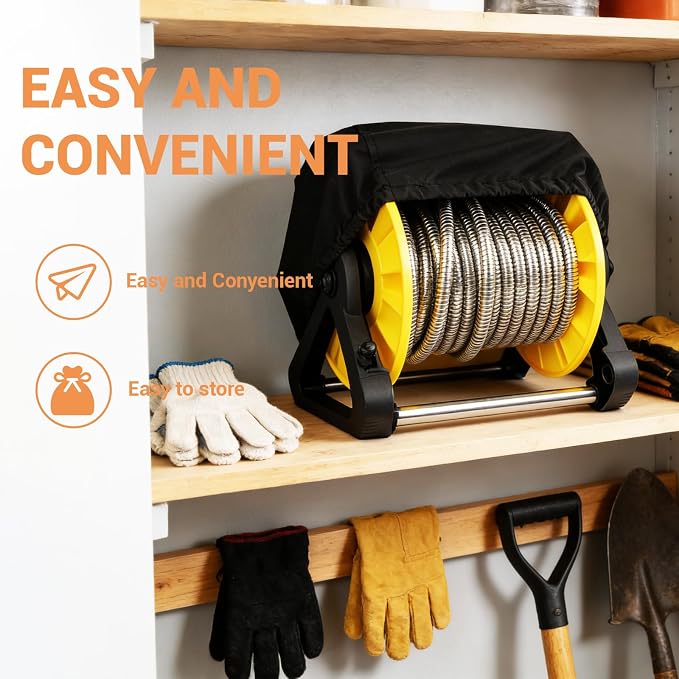 Expandable Garden Hose 100ft with Multifunctional Spray Nozzle, Lightweight Portable Water Hose, Non-Kink Garden Hose, Easy to Store Garden Tools for Watering Lawn Yard Car -Includes Carry Bag