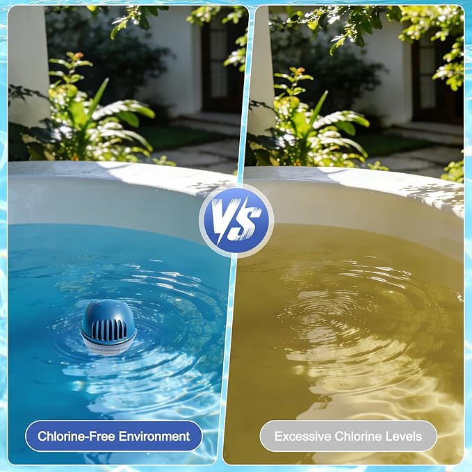 Hot Tub Replacement Cartridges, Compatible with Frog Ease Spa System, Floating Cartridges for Tubs & Spas, Water Treatment System for Hot Tubs up to 600 Gallons