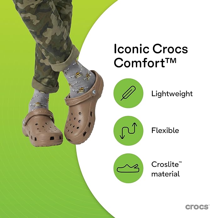 Crocs Unisex-Adult Classic Clog, Clogs for Women and Men