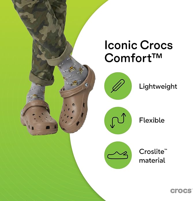 Crocs Unisex-Adult Classic Clog, Clogs for Women and Men