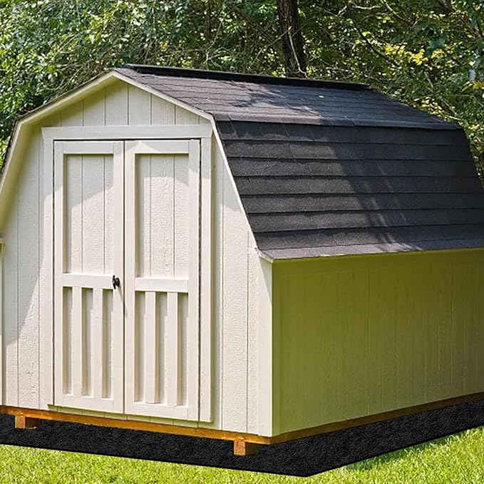 3 Pcs 6 x 4 ft Outdoor Storage Shed Floor Mat Waterproof Non Slip Carport Protect Mat for Patio Furniture