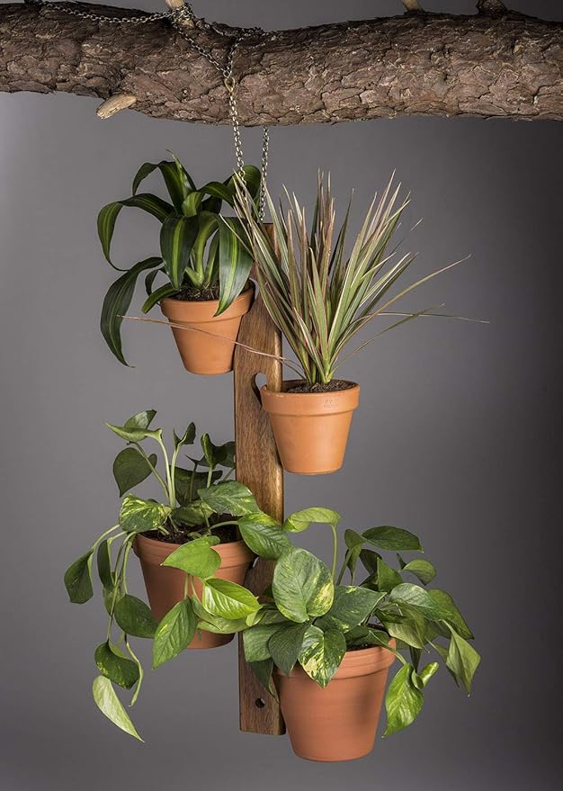 Kalmar Home 4 Pot Hanging Plant Holder