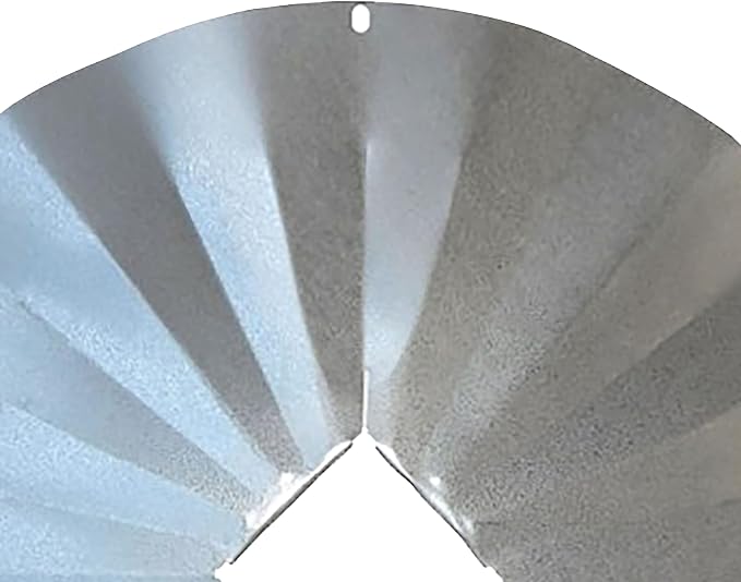 Erva Post Mounted Squirrel Baffles, Galvanized, 23.25" Dia. Each, Pack of 2