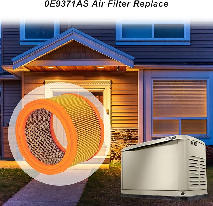 5665 Maintenance Kit - Fits for 20kW 999CC Engine Standby Generator 0G95300SRV(Past 2013-0G5894 070185ES 0G0767A Air Filter, 070185 070185E 070185F Oil Filter, 0G0767A Spark Plug