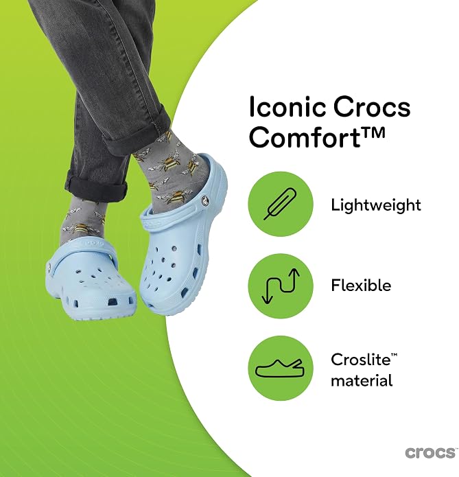 Crocs Unisex-Adult Classic Clog, Clogs for Women and Men