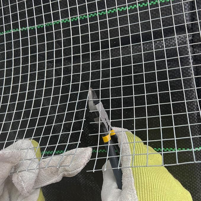 MTB Supply Galvanized After Welding Hardware Cloth 24 Inch x 50 Foot -1/2 Inch x 1/2 Inch 19GA