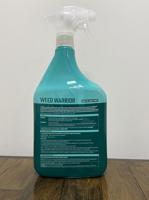 Sunday Weed & Green + Weed Warrior Weed Control Kit, Pre-Emergent & Post-Emergent Lawn Weed Killer + Weed & Grass Killer, Kills Dandelion, Crabgrass, Clover, Chickweed, (2) 32 oz with Sprayers